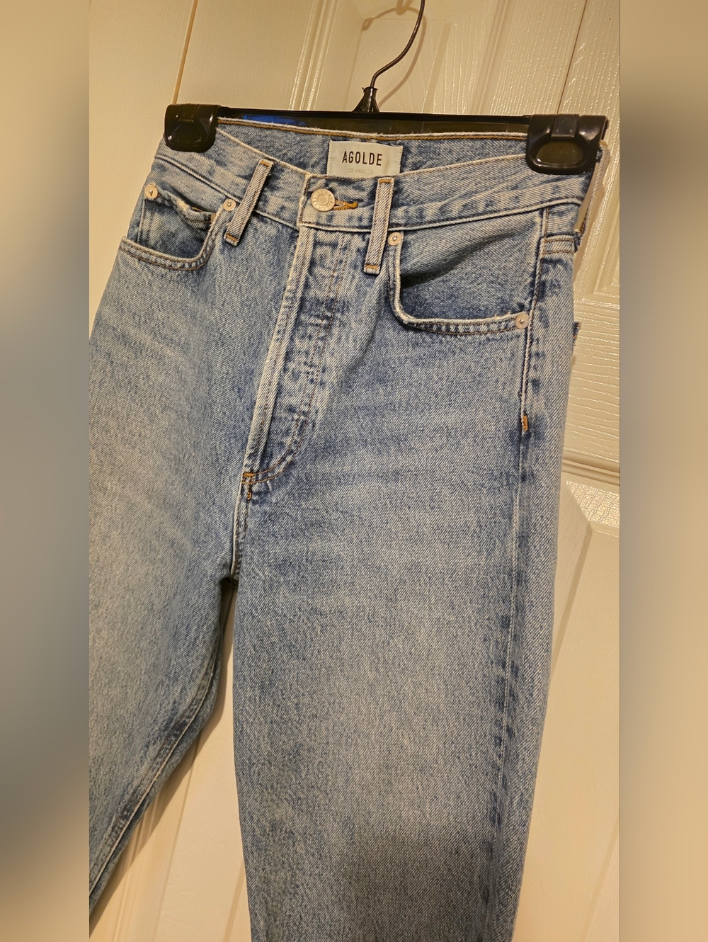 AGOLDE 90's Pinch Waist High Rise StraightIn Essence 22W - Picture 12 of 15